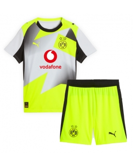 Borussia Dortmund Maglia Gara Trasferta Repliche 2025-26 Bambino Maniche Corte